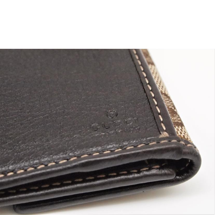 GUCCI グッチ/GGキャンバスWホック長財布/212089・2184//Bランク/13