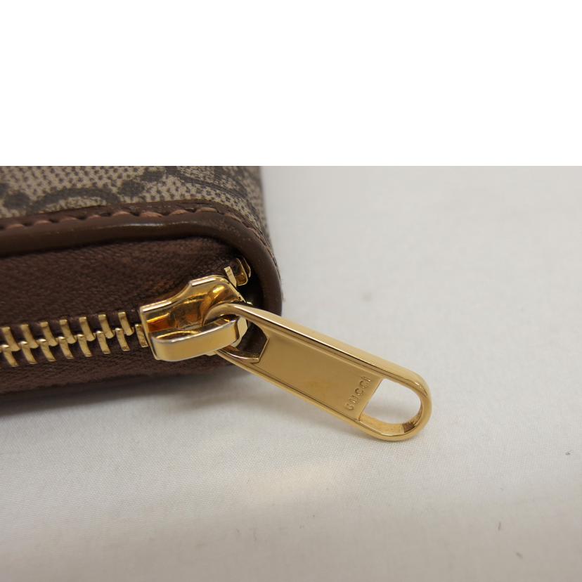 GUCCI グッチ/FAKE/NOT GGスプリーム/ラウンドファスナー長財布/636169//203887/ABランク/04