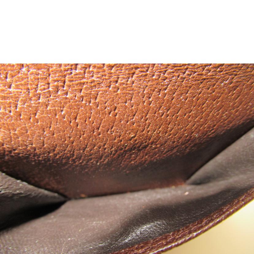 GUCCI/二つ折り財布/GGキャンバス/04862//2888/ABランク/63