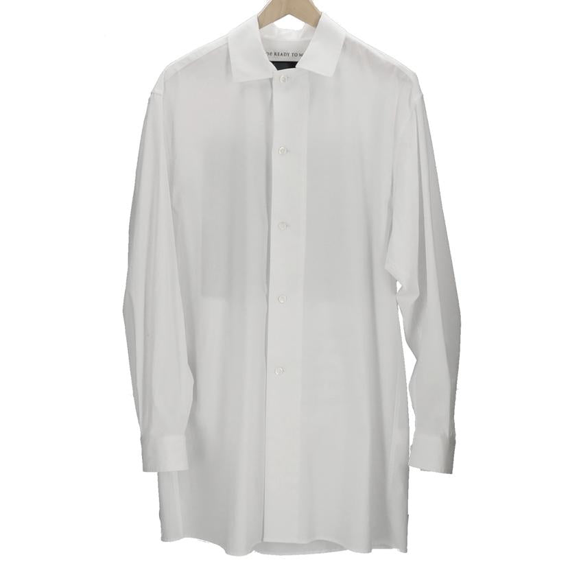 soe READY TO WEAR/soe READY TO WEAR ロング丈シャツ・WH//ABランク/75