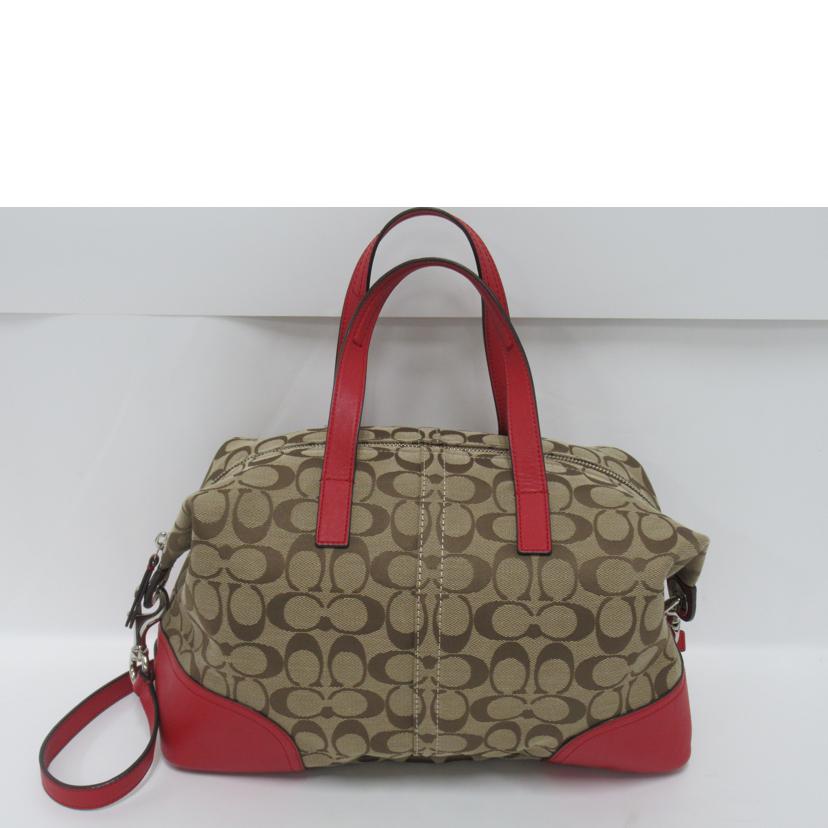 COACH コーチ/2wayバッグ/シグネチャー/F31841//D14**/Bランク/63
