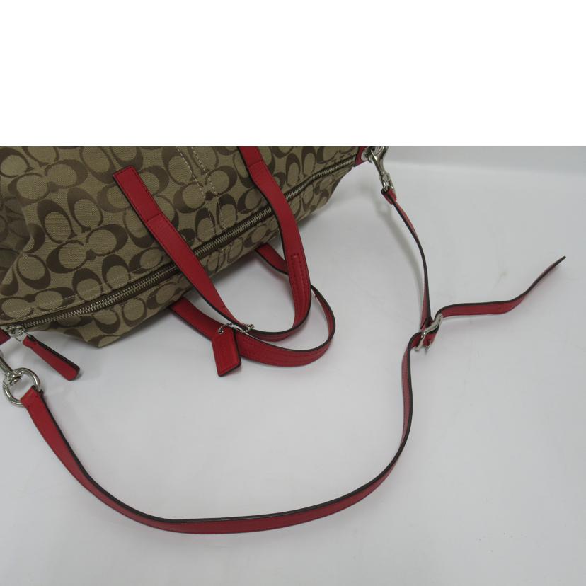 COACH コーチ/2wayバッグ/シグネチャー/F31841//D14**/Bランク/63