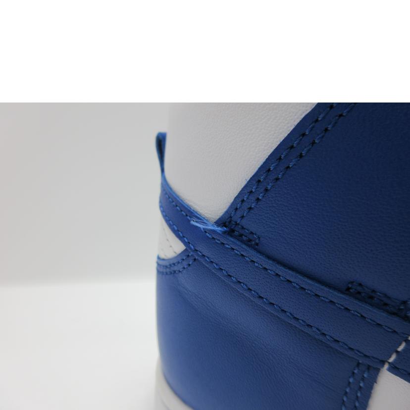 NIKE ナイキ NIKE ダンクハイレトロ DUNKHIRETRO ゲームロイヤル メンズ ブルー スニーカー/ダンクハイレトロ/ゲームロイヤルスニーカー/DD1399-102//サイズ:27cm/ABランク/75
