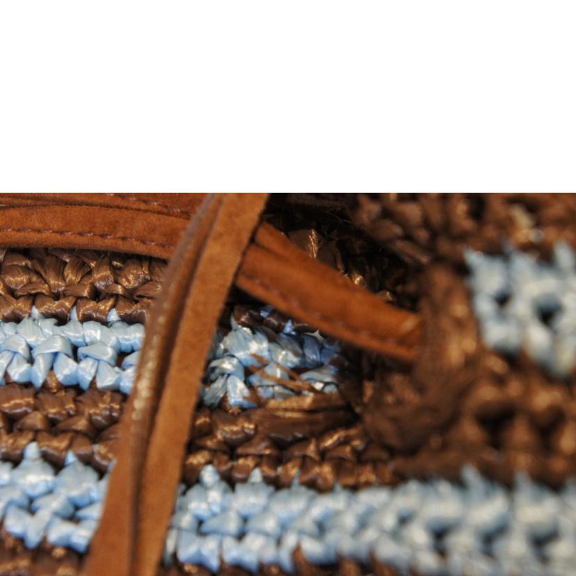 MIUMIU ミュウミュウ/ラフィアトートバッグ/RR2010//ABランク/94