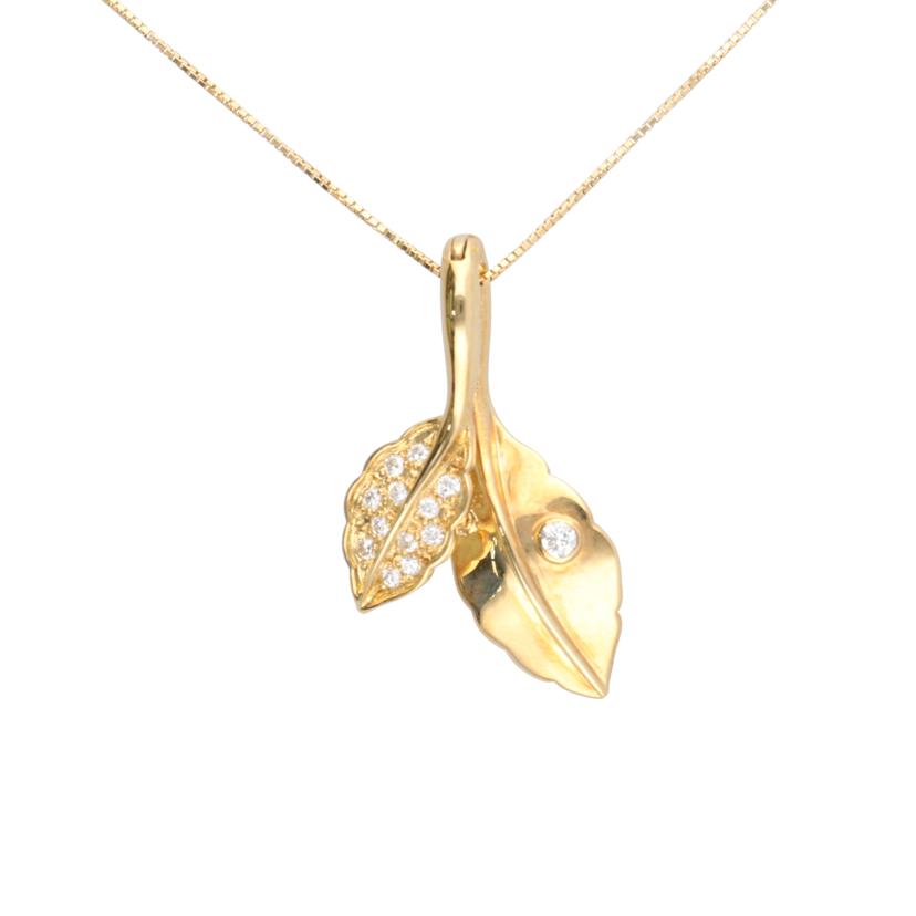 / K18ダイヤネックレス 0.30ct//Aランク/75