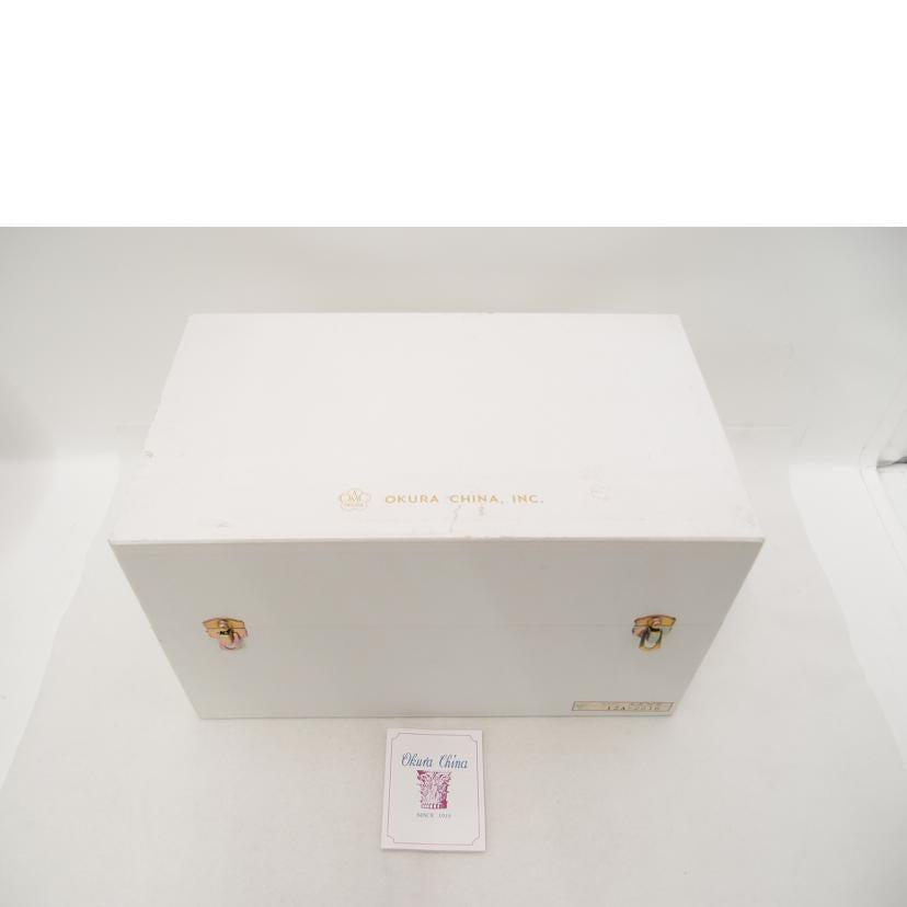 OKURA 大倉陶苑/金蝕バラ 36cm花器 フラワーベース/花瓶//Aランク/69