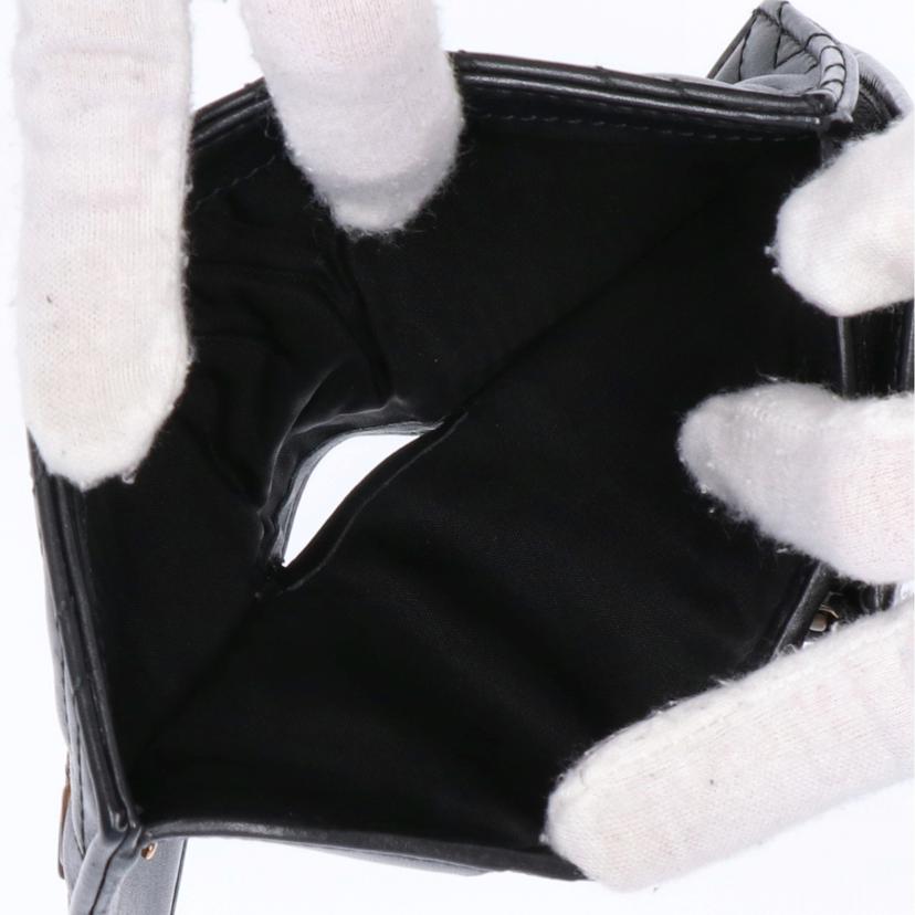 GUCCI グッチ 財布 コンパクトウォレット ミニ財布 カードケース レディース ブラック/GGマーモントコンパクト財布/466492//0416/ABランク/75