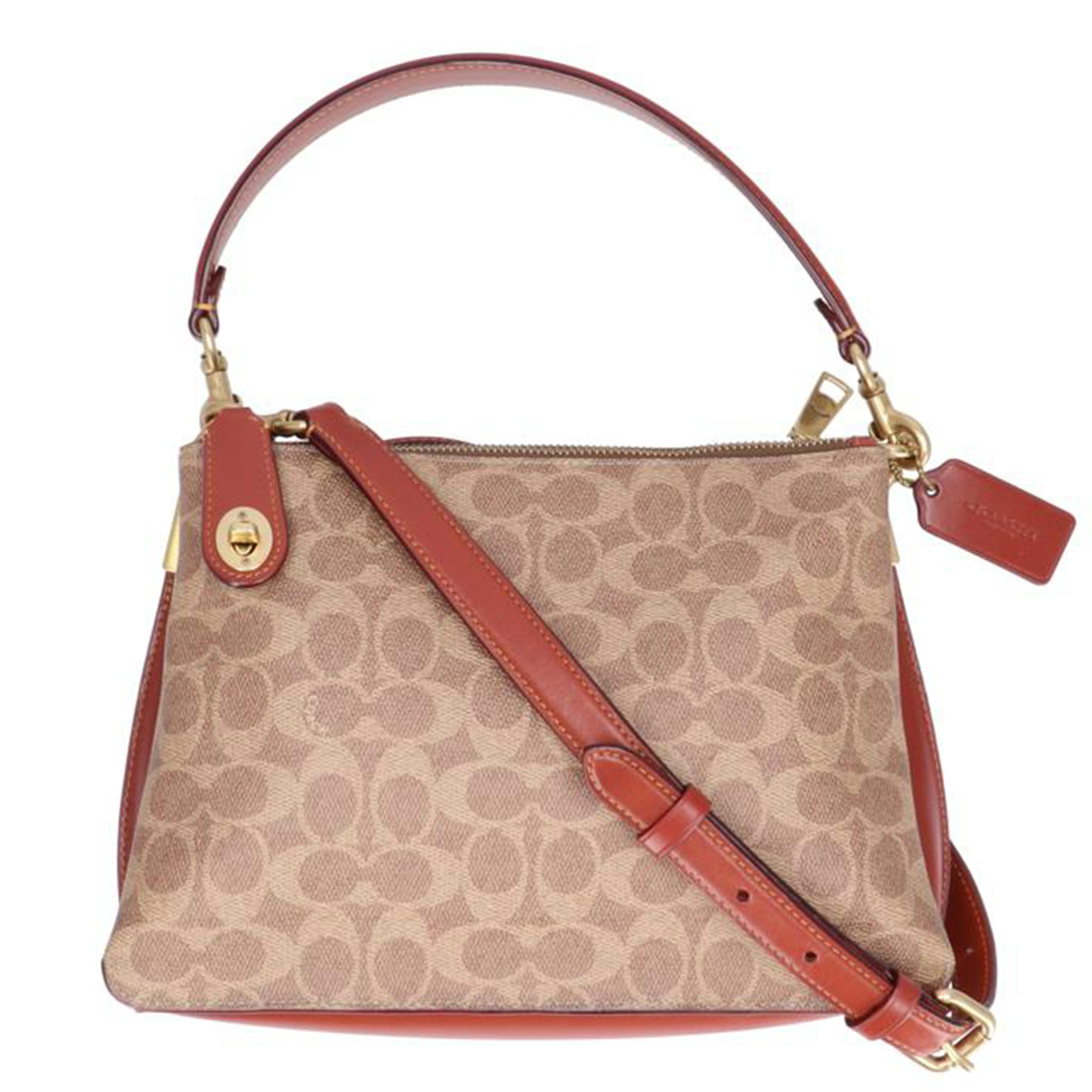 COACH コーチ/ダブルジップショルダーバッグ/C0696//C22**/ABランク/09