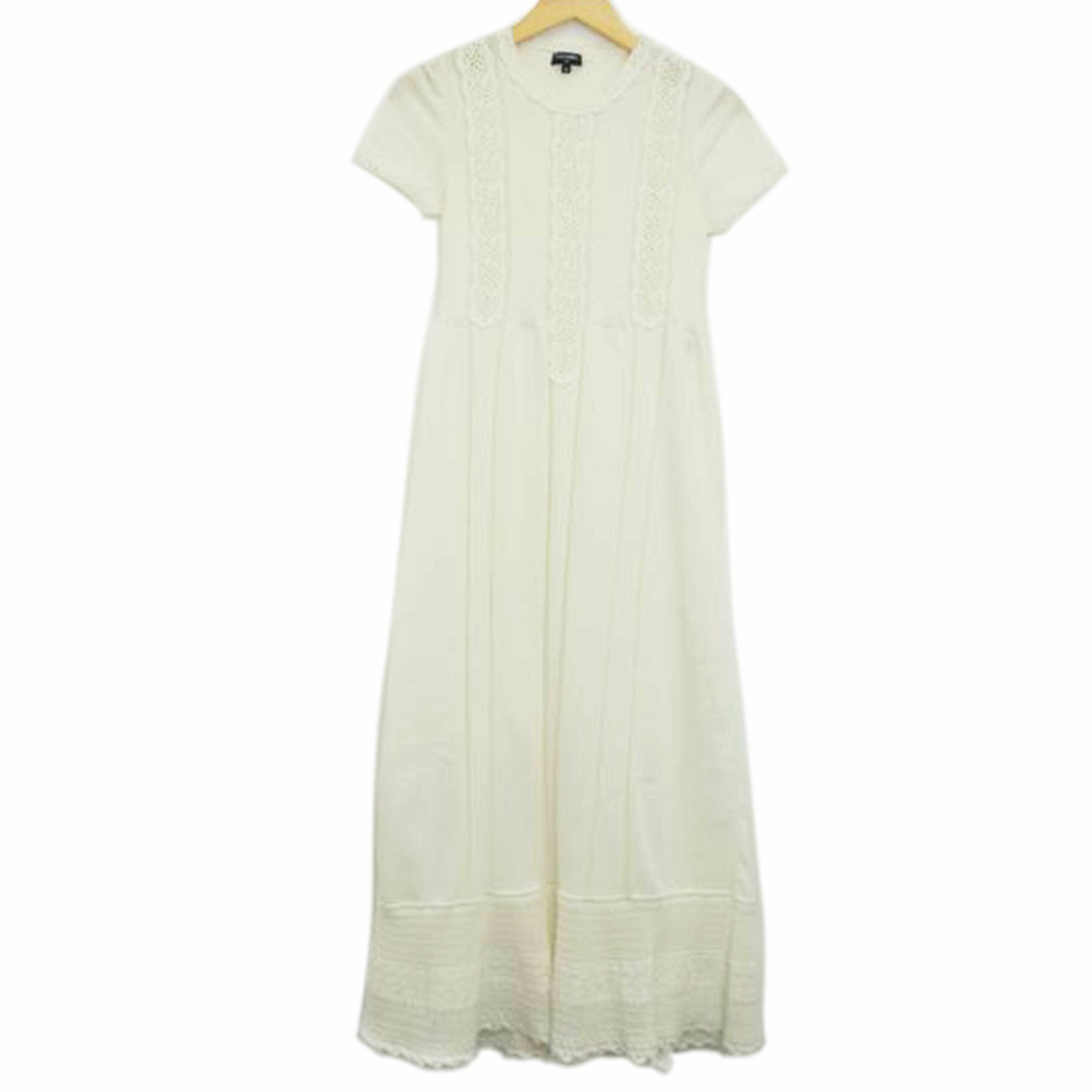 CHANEL シャネル/白レースニット/半袖/P58520K07650//ABランク/09