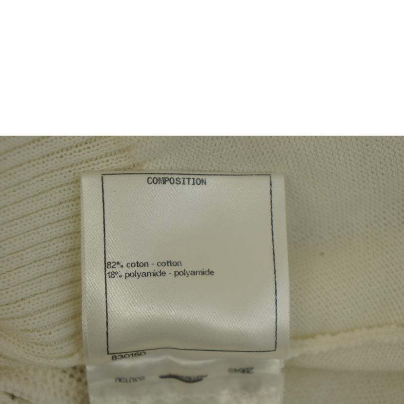 CHANEL シャネル/白レースニット/半袖/P58520K07650//ABランク/09