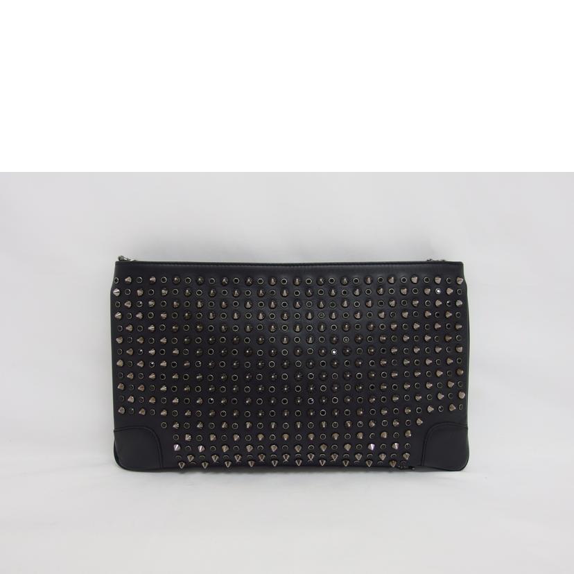 C.Louboutin クリスチャンルブタン/ルビポッシュ/2WAYショルダーバッグ/ブラック/1155049//Aランク/04