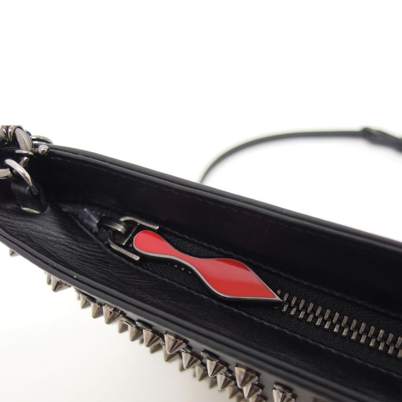 C.Louboutin クリスチャンルブタン/ルビポッシュ/2WAYショルダーバッグ/ブラック/1155049//Aランク/04