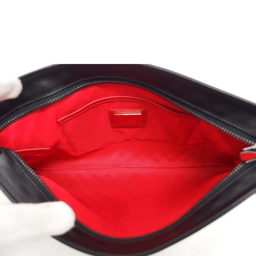 C.Louboutin クリスチャンルブタン/ルビポッシュ/2WAYショルダーバッグ/ブラック/1155049//Aランク/04