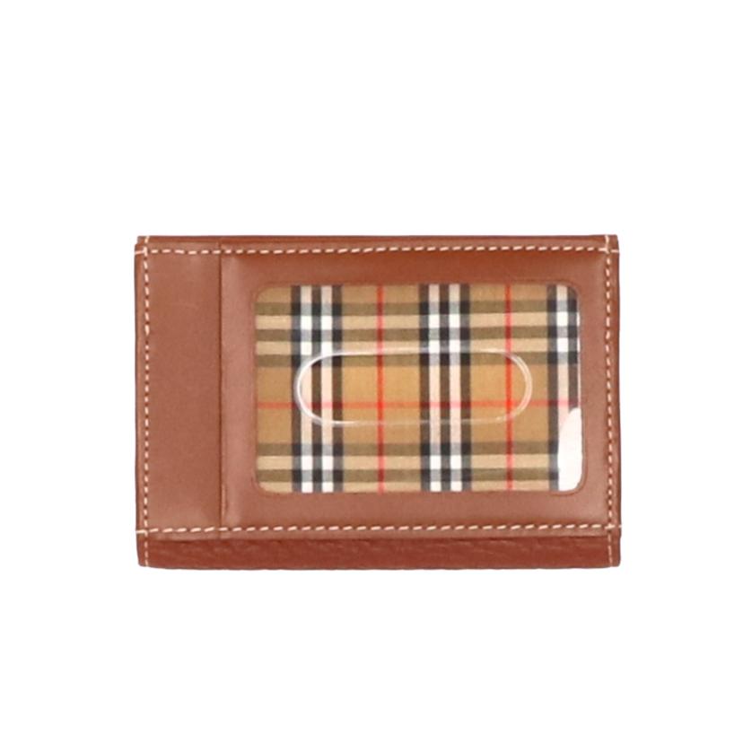 BURBERRY バーバリー/レザーカードケース/YD226//HJ54/Aランク/75