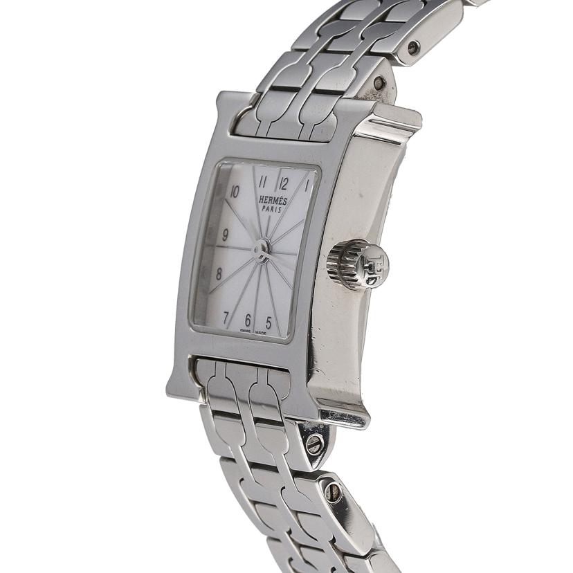 HERMES エルメス HERMES Hウォッチ・ミニ・ピンクシェル レディース クオーツ/Hウォッチ・ミニ・ピンクシェル/レディース/クオーツ/HH1.110//264****/ABランク/37