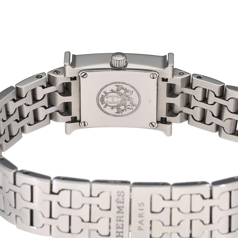 HERMES エルメス HERMES Hウォッチ・ミニ・ピンクシェル レディース クオーツ/Hウォッチ・ミニ・ピンクシェル/レディース/クオーツ/HH1.110//264****/ABランク/37