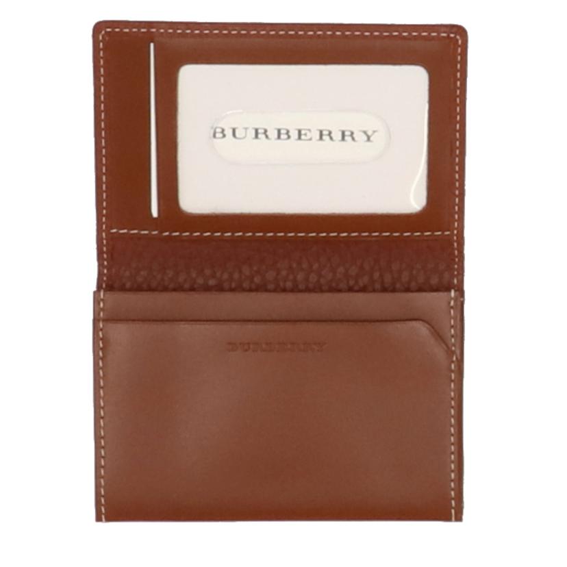 BURBERRY バーバリー/レザーカードケース/YD226//HJ54/Aランク/75