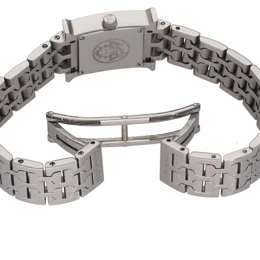 HERMES エルメス HERMES Hウォッチ・ミニ・ピンクシェル レディース クオーツ/Hウォッチ・ミニ・ピンクシェル/レディース/クオーツ/HH1.110//264****/ABランク/37