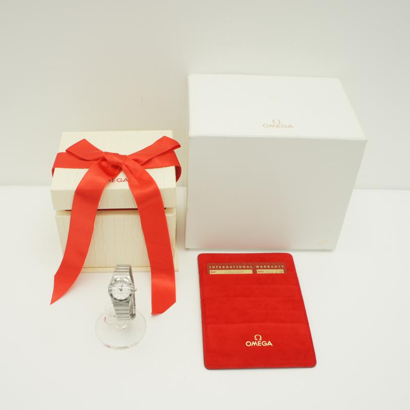 OMEGA オメガ 腕時計 白文字盤/コンステレーションミニ・12Pダイヤ/レディース/クオーツ/1562.36//585*****/Bランク/75