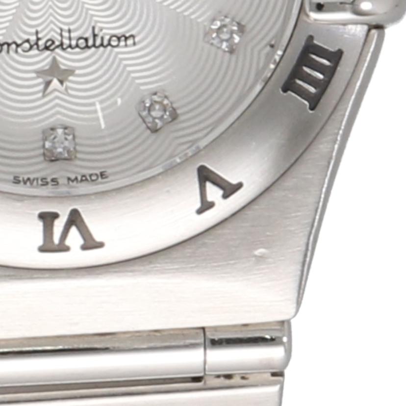 OMEGA オメガ 腕時計 白文字盤/コンステレーションミニ・12Pダイヤ/レディース/クオーツ/1562.36//585*****/Bランク/75