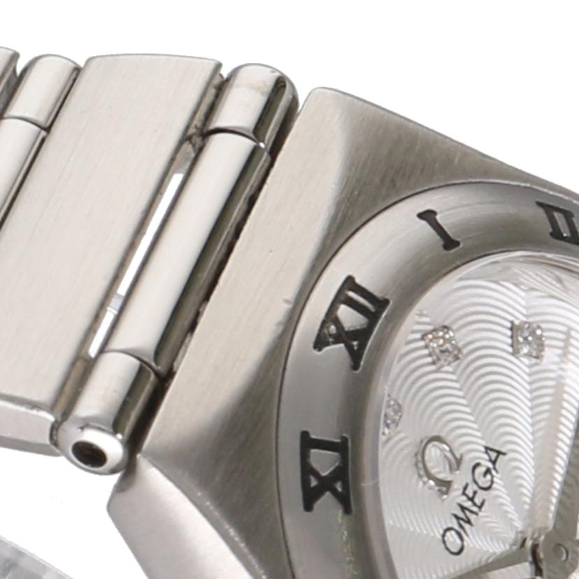 OMEGA オメガ 腕時計 白文字盤/コンステレーションミニ・12Pダイヤ/レディース/クオーツ/1562.36//585*****/Bランク/75