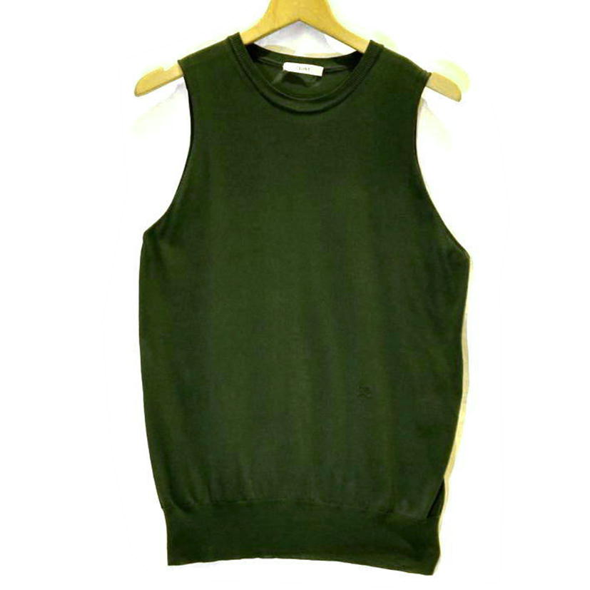 CELINE /CELINE フィービー期 ノースリーブ トップス グリーン //Aランク/94