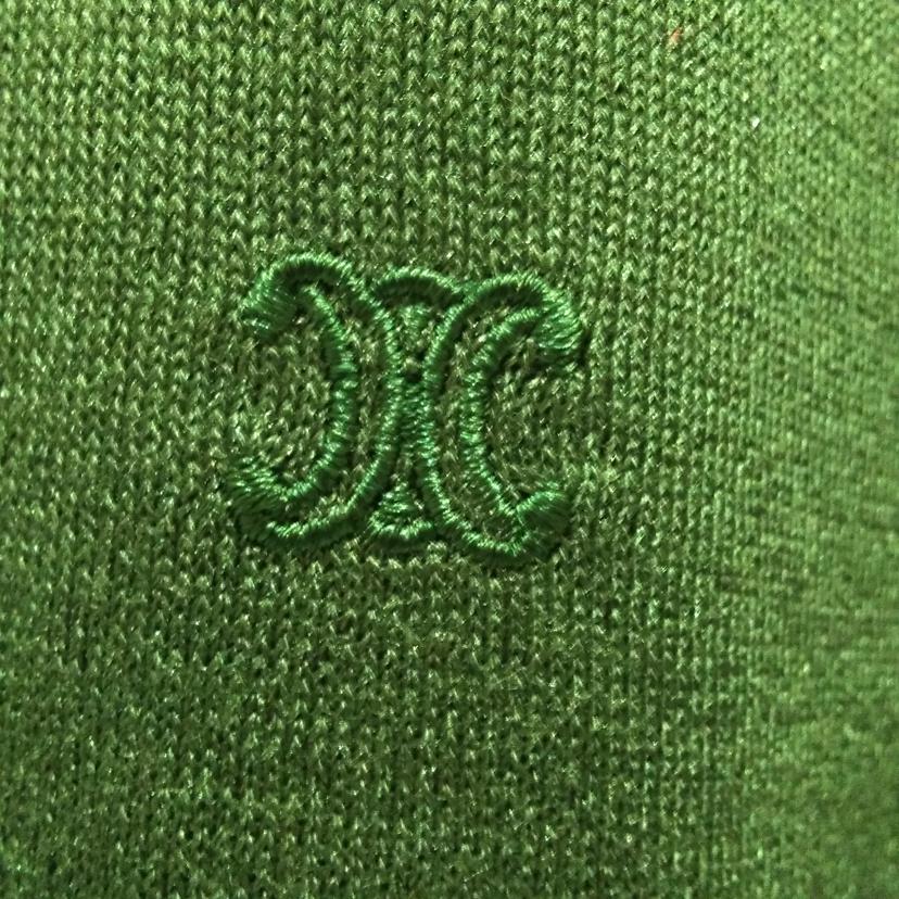 CELINE /CELINE フィービー期 ノースリーブ トップス グリーン //Aランク/94