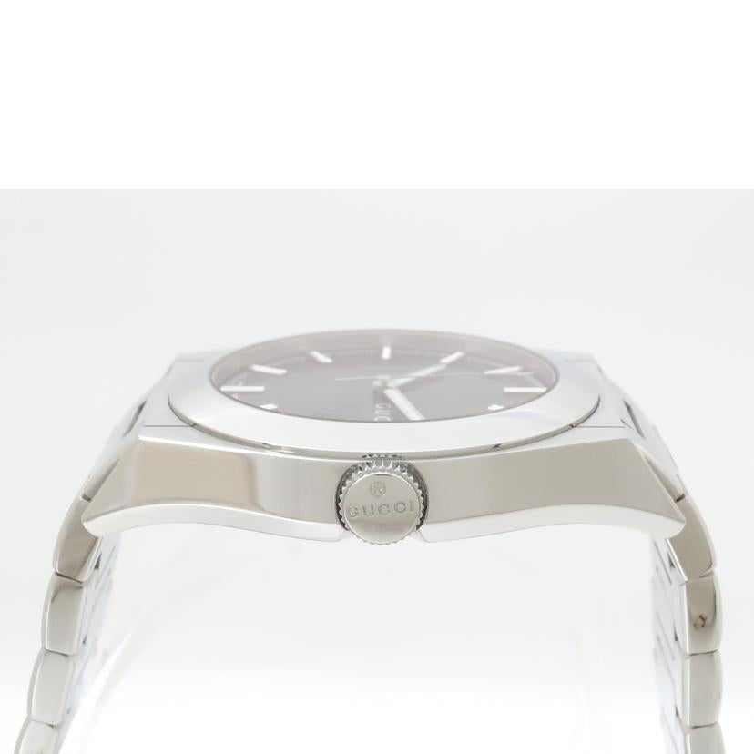 GUCCI グッチ/パンテオン/オートマチック 腕時計 自動巻き ダークグレー/YA115201//169*****/Aランク/65