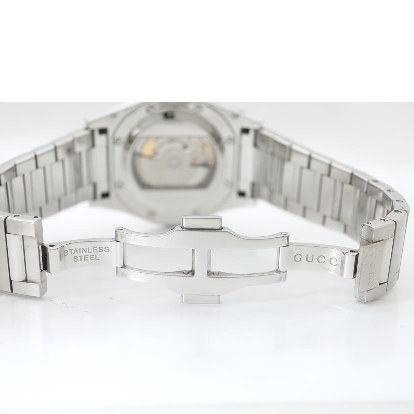 GUCCI グッチ/パンテオン/オートマチック 腕時計 自動巻き ダークグレー/YA115201//169*****/Aランク/65