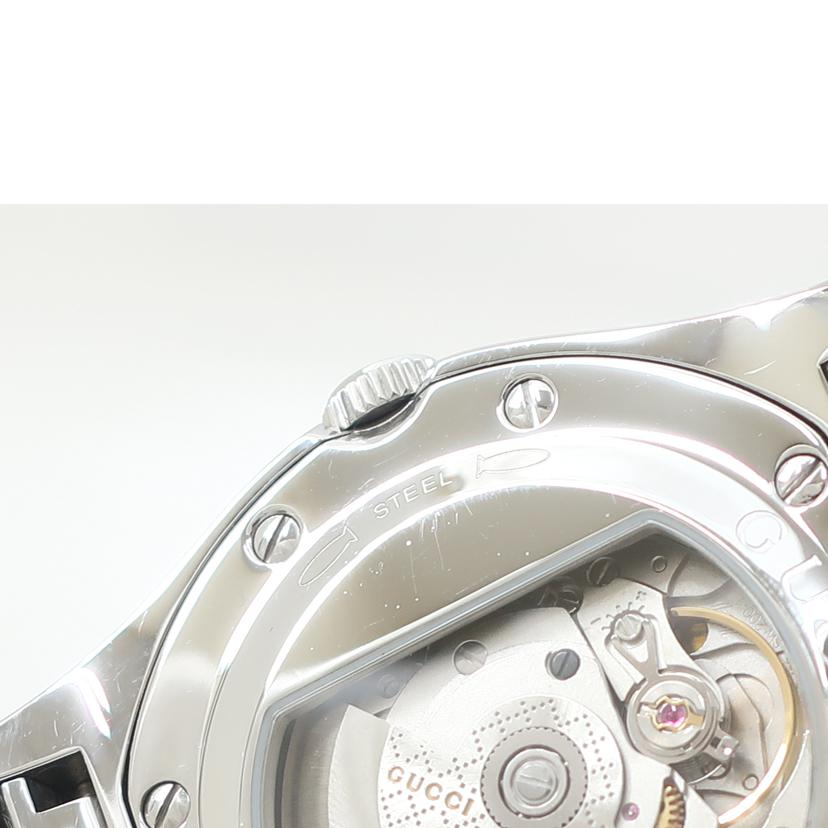 GUCCI グッチ/パンテオン/オートマチック 腕時計 自動巻き ダークグレー/YA115201//169*****/Aランク/65