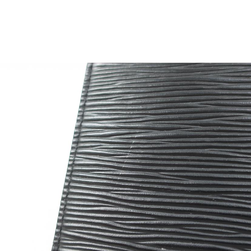 LOUIS VUITTON ルイ・ヴィトン/ジッピーウォレット/エピ/ノワール 長財布 ブラック/M61857//ICチ******/Bランク/65