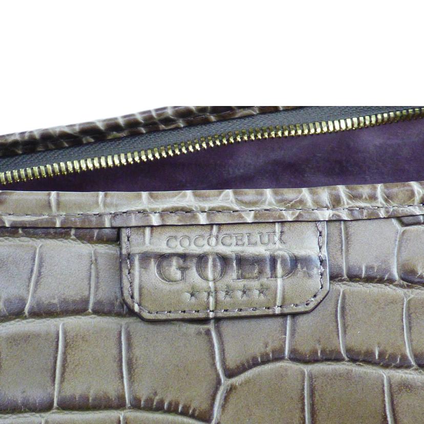 COCOCELUX GOLD ココセリュックスゴールド/2wayバッグ//ABランク/64