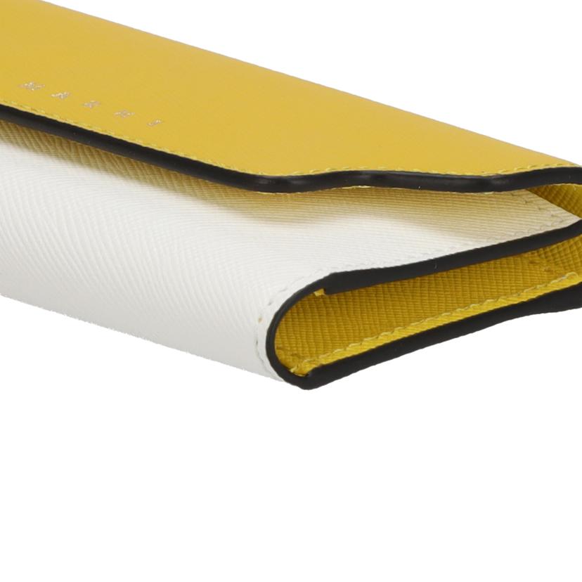 MARNI マルニ MARNI キーケース6連 サフィアーノレザー バイカラーイエロー レディース/キーケース6連/サフィアーノレザー/バイカラーイエロー/PCMO0017U1Z503N//133***/SAランク/37