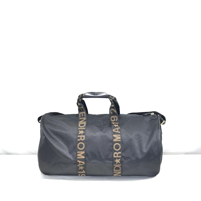 FENDI フェンディ/ロゴライン 2WAYボストンバッグポーチ付き/2305.26420.089//ABランク/51