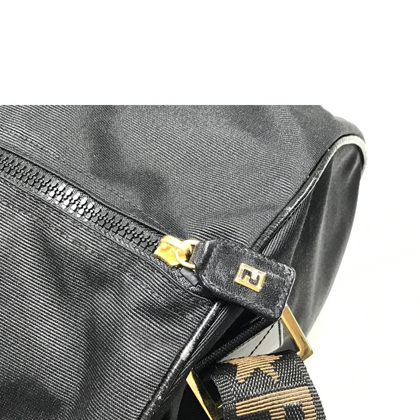 FENDI フェンディ/ロゴライン 2WAYボストンバッグポーチ付き/2305.26420.089//ABランク/51