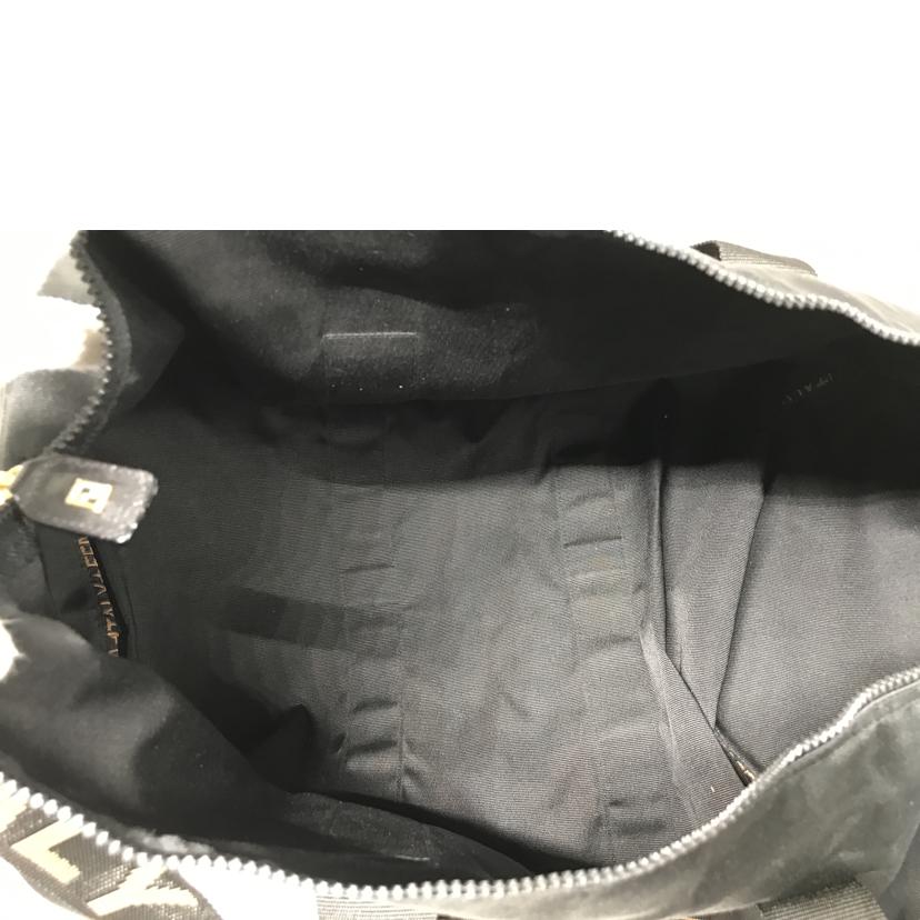 FENDI フェンディ/ロゴライン 2WAYボストンバッグポーチ付き/2305.26420.089//ABランク/51