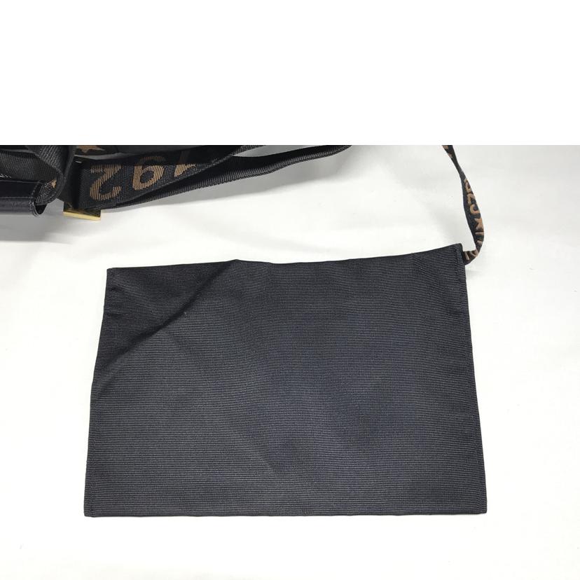 FENDI フェンディ/ロゴライン 2WAYボストンバッグポーチ付き/2305.26420.089//ABランク/51