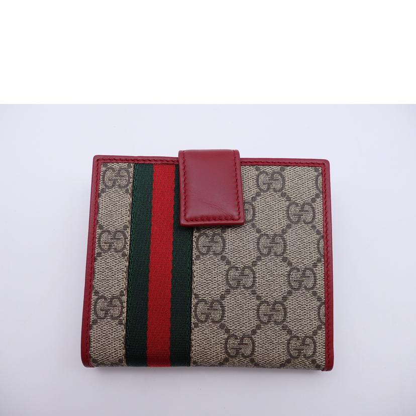 GUCCI グッチ/GGプラスWホック財布/282472//534638/Aランク/93