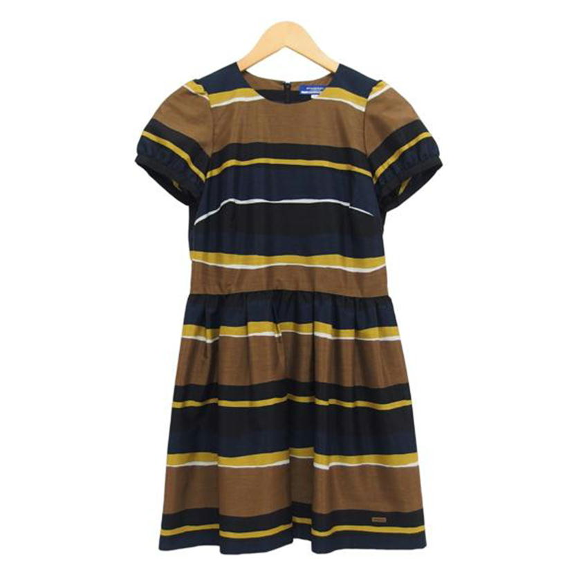 BURBERRY バーバリー/BLUE LABELブルーレーベル/半袖ボーダー柄ワンピース//Aランク/04