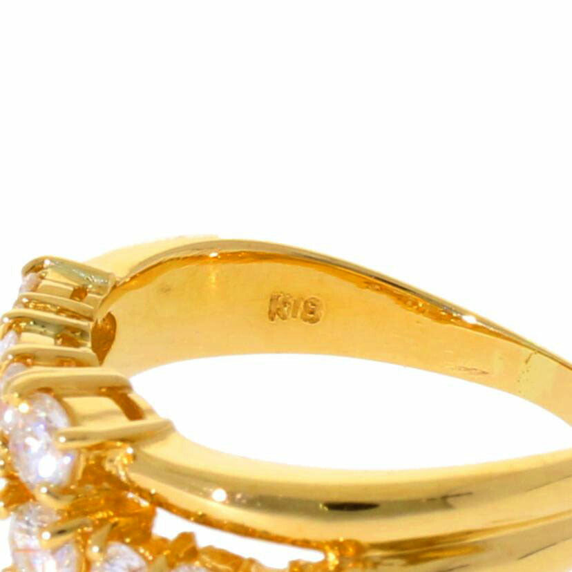 / K18ダイヤリング 0.50ct//Aランク/75