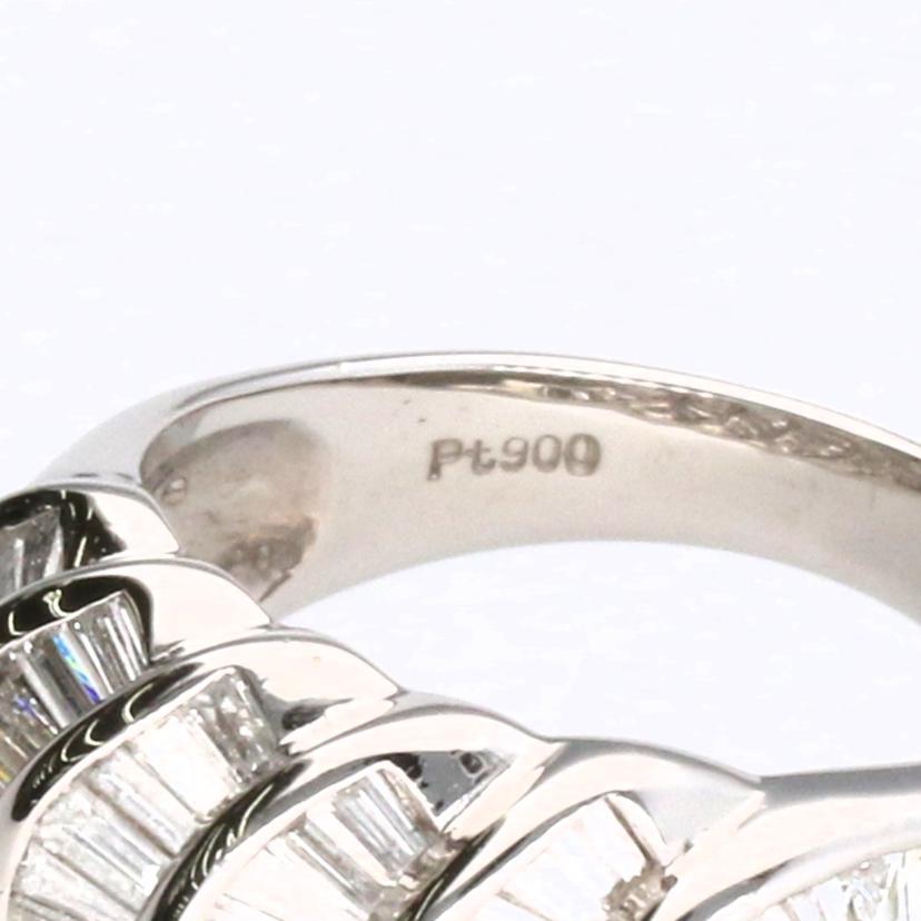 / Pt900ダイヤリング 1.27ct//Aランク/75
