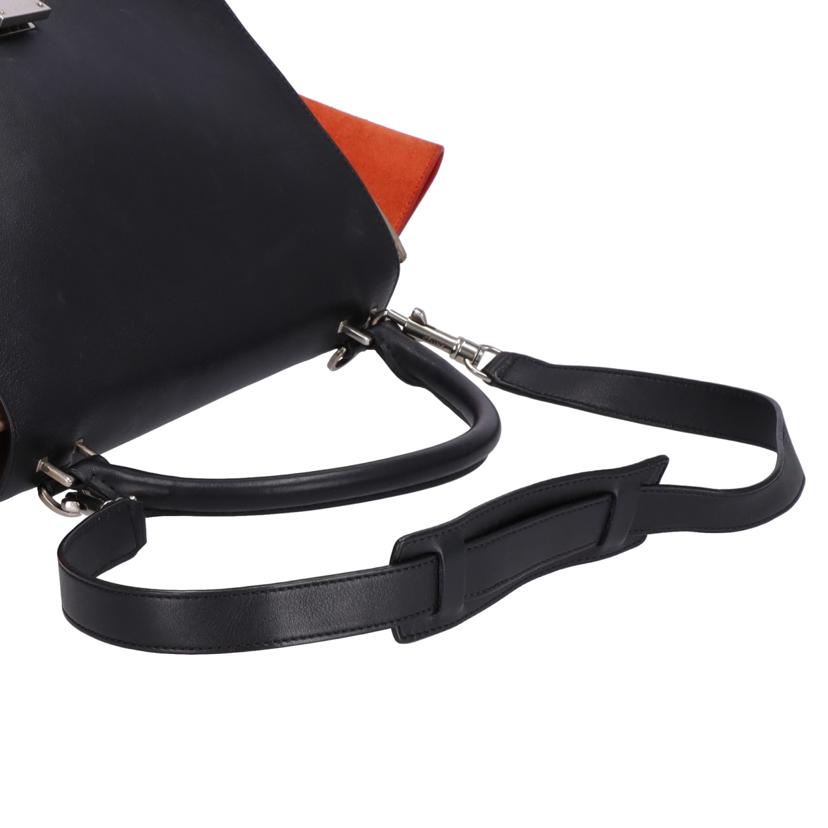 CELINE セリーヌ CELINE トラベラーズ ブラック×レッド×グレー系 ショルダーバッグ/トラベラーズ/ブラック×レッド×グレー系//Bランク/37