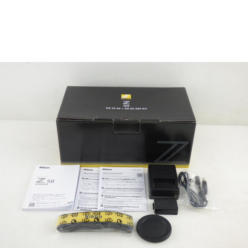 Nikon ニコン/ミラーレス一眼ダブルズームキット/Nikon Z50 ダブルズームキット//2049945/Aランク/64