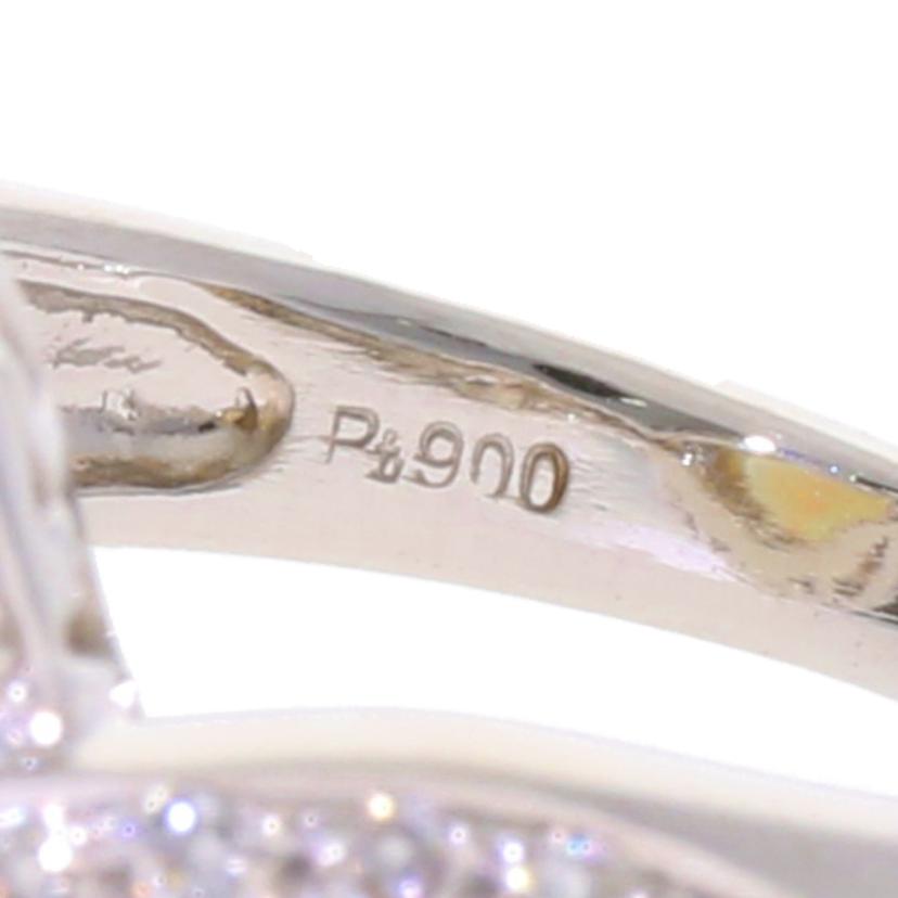 Pt900/PtオパールダイヤR0.38/#10.5/8.1//0.38/Aランク/75
