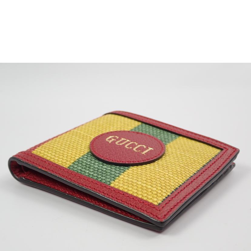 GUCCI/GUCCI 2つ折り札入れ/625600//496334/Aランク/62