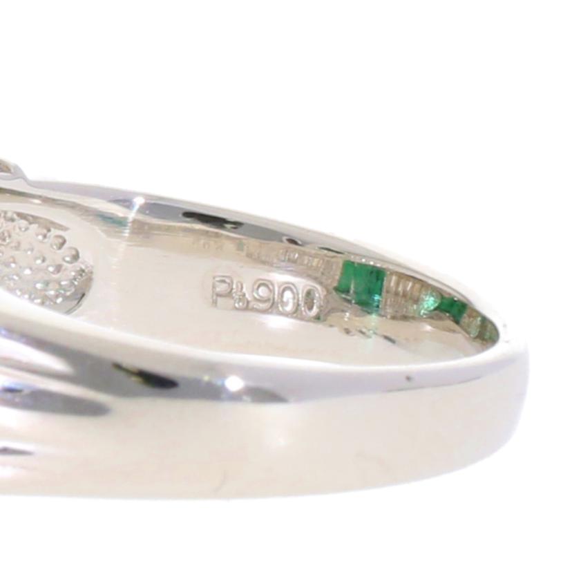 / ◎Pt900トルマリンダイヤリング2.02/D0.88ct//Aランク/75