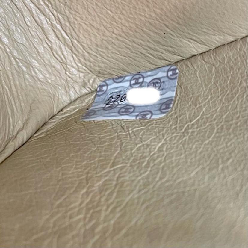 CHANEL シャネル/ダイアナフラップチェーンショルダー ラムスキン ベージュ//2706773/Aランク/15