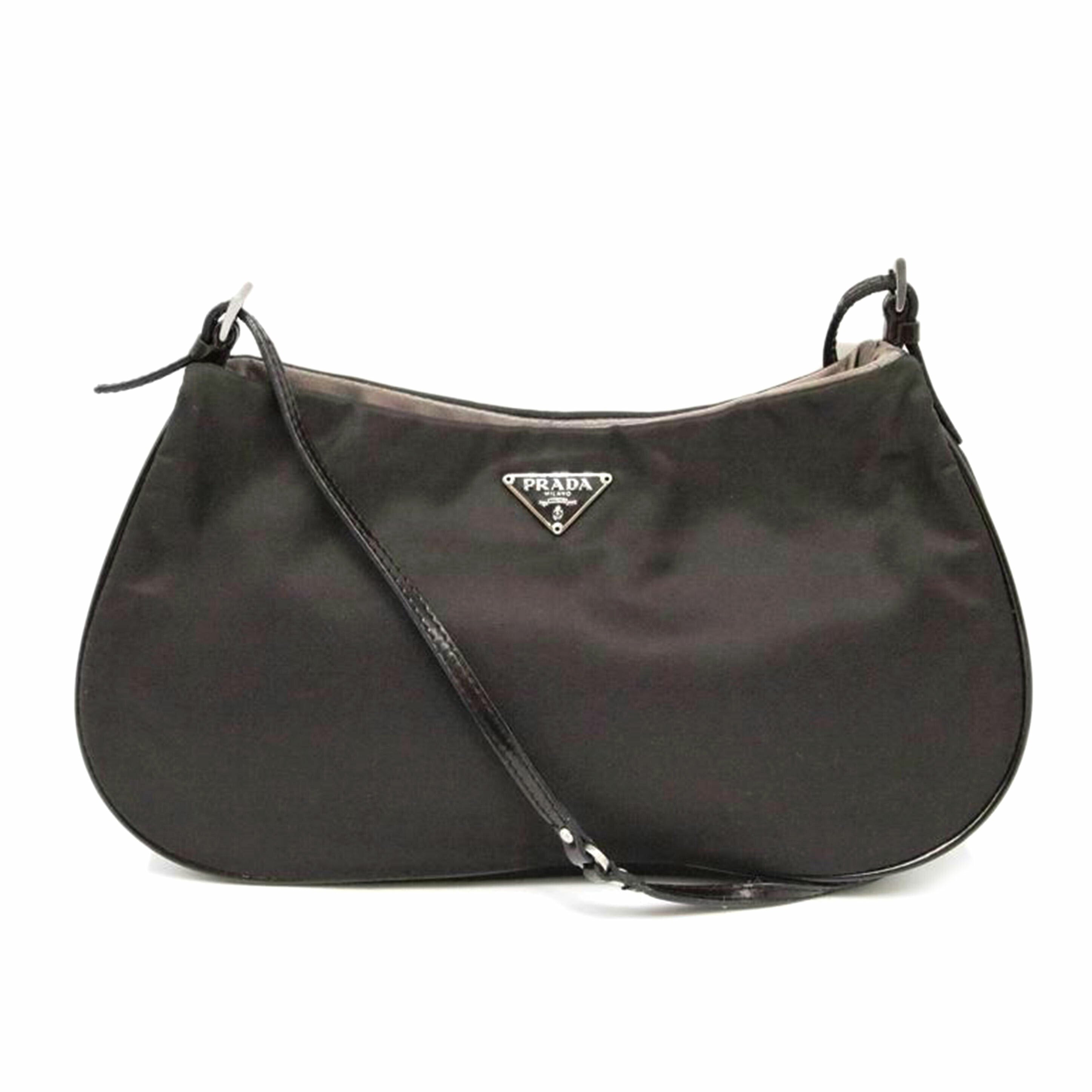 PRADA プラダ/ナイロンワンショルダー/ハーフムーン//Bランク/13