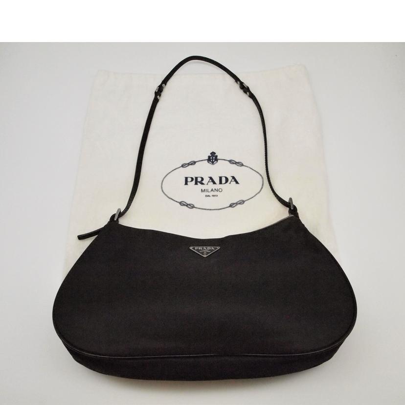 PRADA プラダ/ナイロンワンショルダー/ハーフムーン//Bランク/13