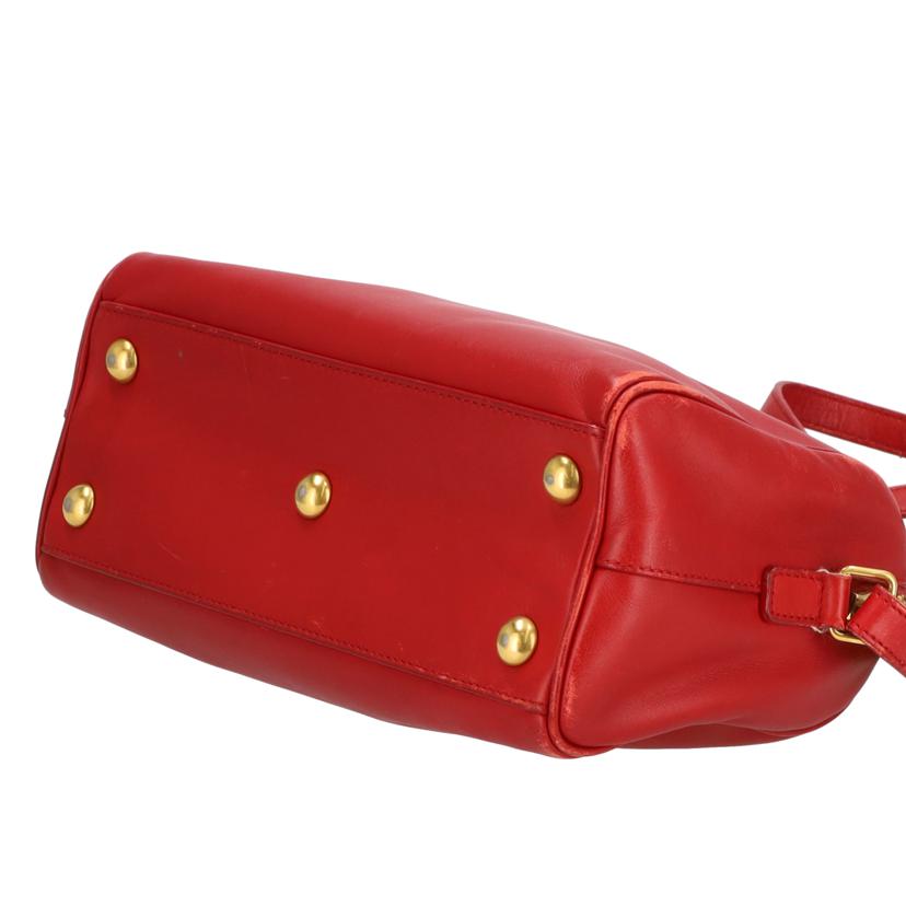 SAINT LAURENT イヴサンローラン SAINT LAURENT ベイビーダッフル 2wayハンドバッグ レッド レディース/ベイビーダッフル2wayハンド/レッド/330958//213***/Bランク/75